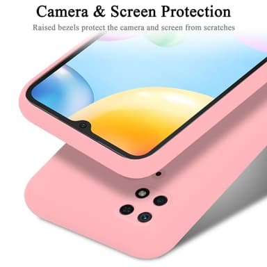 Xiaomi RedMi 10C / POCO C40 Cover Etui Case (Lyserød)