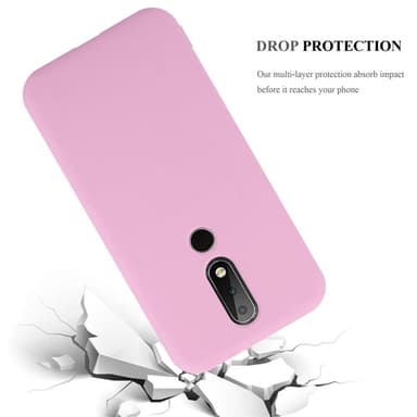 Cover Nokia 6.1 PLUS / X6 Etui Case (Lyserød)