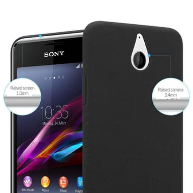 Sony Xperia E1 Cover Etui Case (Sort)