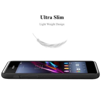 Sony Xperia E1 Cover Etui Case (Sort)