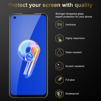 Asus ZenFone 9 3x Skærmbeskytter Beskyttelsesglas