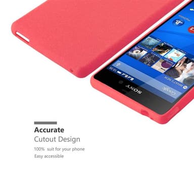 Cover Sony Xperia M4 AQUA Etui Case (Rød)