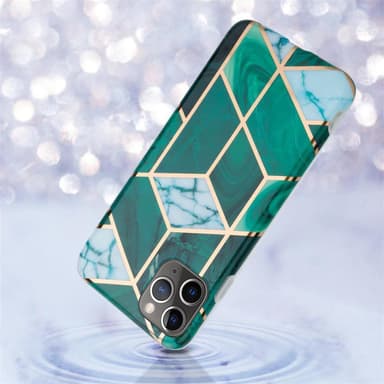 iPhone 11 PRO Pungetui Cover Case (Grøn)