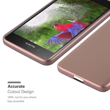 Sony Xperia XZ1 Cover Etui Case (Lyserød)