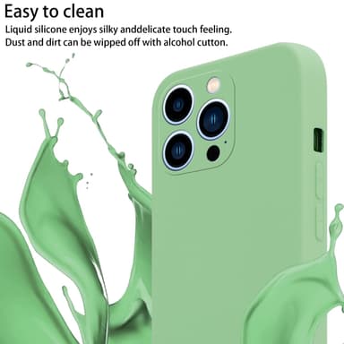 iPhone 13 PRO Etui Cover Kæde (Grøn)
