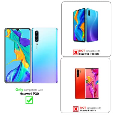 Huawei P30 Cover TPU Etui (Gennemsigtig)