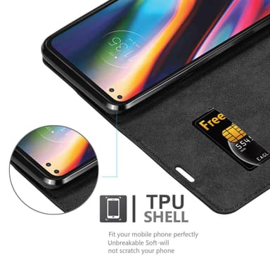 Motorola MOTO G 5G PLUS Cover Etui Case (Sort)