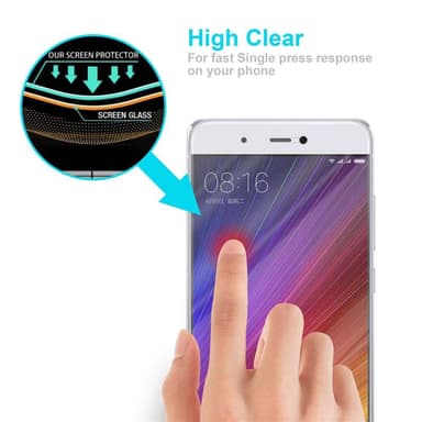 Xiaomi Mi 5s Skærmbeskytter Beskyttelsesglas
