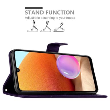 Samsung Galaxy A32 4G Pungetui Cover Case (Lilla)