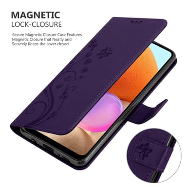 Samsung Galaxy A32 4G Pungetui Cover Case (Lilla)