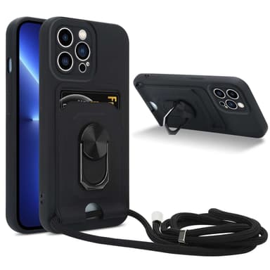 iPhone 11 PRO MAX Etui Kæde Cover(Sort)