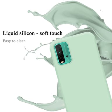 Xiaomi RedMi 9T / POCO M3 Cover Etui Case (Grøn)