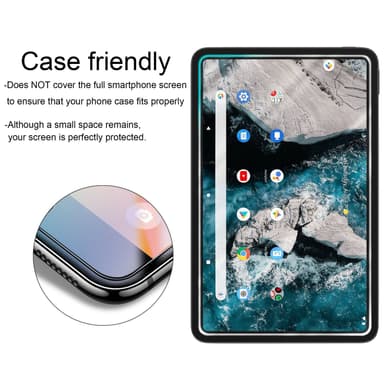 Nokia T20 Skærmbeskytter Beskyttelsesglas