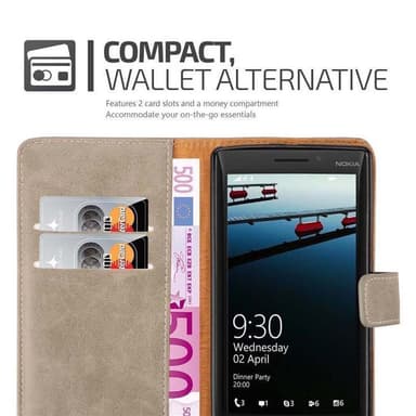 Cover Nokia Lumia 929 / 930 Etui Case (Brun)