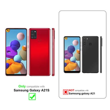 Cover Samsung Galaxy A21s Etui Case (Blå)