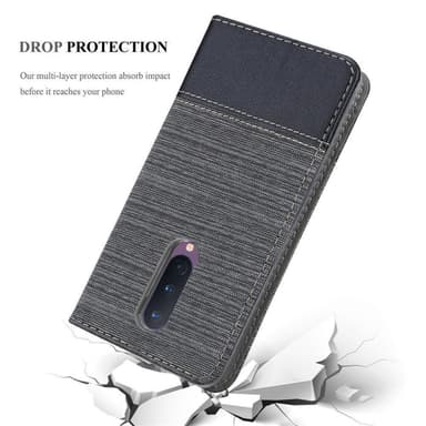OnePlus 8 Pungetui Cover Case (Grå)