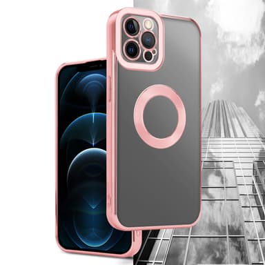 iPhone 12 PRO MAX Cover Etui Case (Gennemsigtig)