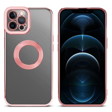 iPhone 12 PRO MAX Cover Etui Case (Gennemsigtig)