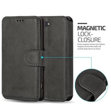 Sony Xperia Z3 COMPACT Pungetui Cover Case (Grå)