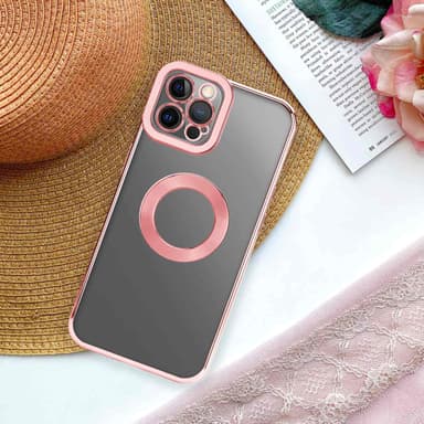 iPhone 12 PRO MAX Cover Etui Case (Gennemsigtig)