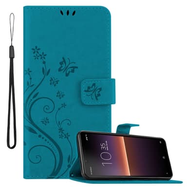 Sony Xperia 10 II Pungetui Cover Case (Blå)