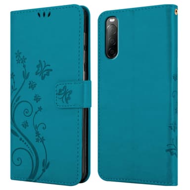 Sony Xperia 10 II Pungetui Cover Case (Blå)