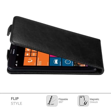 Nokia Lumia 1320 Pungetui Flip Cover (Sort)