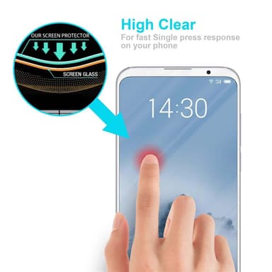 Skærmbeskytter MEIZU 16TH Beskyttelsesglas