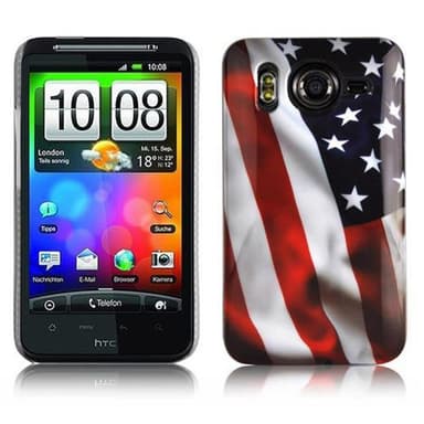 HTC Desire HD Etui Case Cover (Rød)