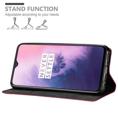 OnePlus 6T Cover Etui Case (Rød)