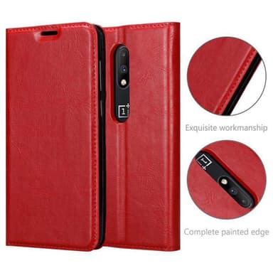 OnePlus 6T Cover Etui Case (Rød)