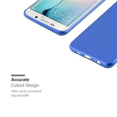 Samsung Galaxy S6 EDGE Cover Etui Case (Blå)