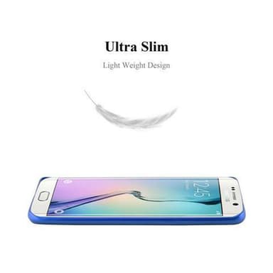 Samsung Galaxy S6 EDGE Cover Etui Case (Blå)