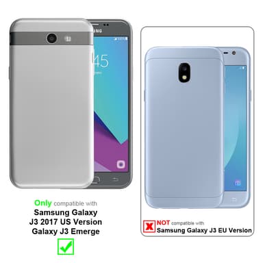 Cover Samsung Galaxy J3 2017 US Version Etui Case (Blå)