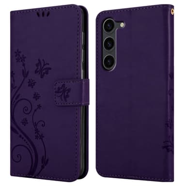 Samsung Galaxy S23 Pungetui Cover Case (Lilla)