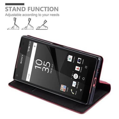 Sony Xperia Z5 COMPACT Cover Etui Case (Rød)