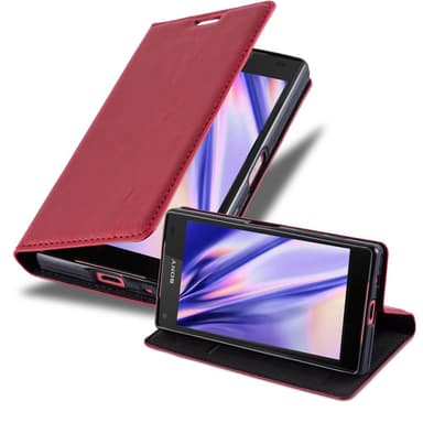Sony Xperia Z5 COMPACT Cover Etui Case (Rød)