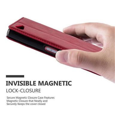 Sony Xperia Z5 COMPACT Cover Etui Case (Rød)