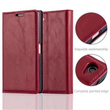 Sony Xperia Z5 COMPACT Cover Etui Case (Rød)