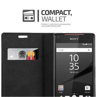 Sony Xperia Z5 COMPACT Cover Etui Case (Rød)