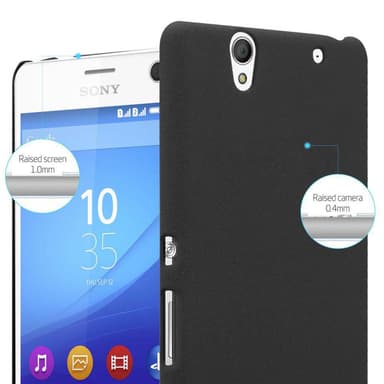 Sony Xperia C4 Cover Etui Case (Sort)