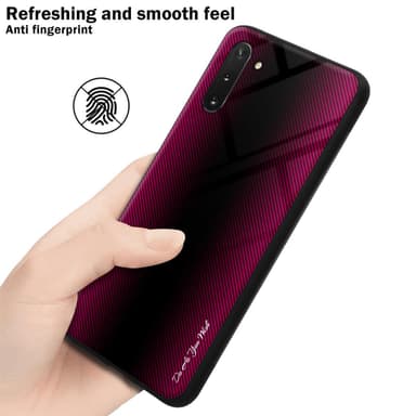 Cover Samsung Galaxy NOTE 10 Etui Case (Lyserød)