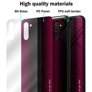 Cover Samsung Galaxy NOTE 10 Etui Case (Lyserød)