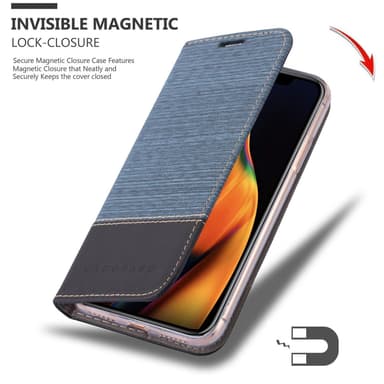 iPhone 13 PRO MAX Pungetui Cover Case (Blå)