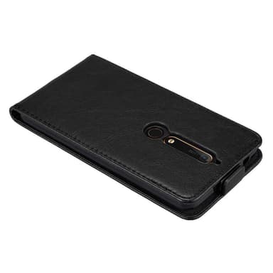 Nokia 6.1 Pungetui Flip Cover (Sort)