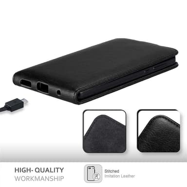Nokia 6.1 Pungetui Flip Cover (Sort)