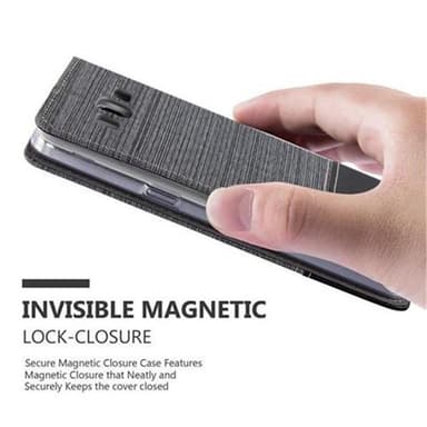 Samsung Galaxy GRAND PRIME Pungetui Cover Case (Grå)