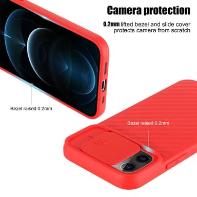 iPhone 12 / 12 PRO Cover Etui Case (Lyserød)