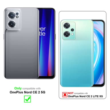 OnePlus Nord CE 2 5G Cover Etui Case (Rød)