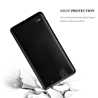 Sony Xperia C4 Cover Etui Case (Sort)